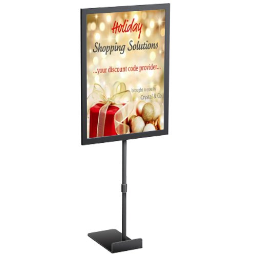 ADJUSTABLE HEIGHT DISPLAY STAND (11" TO 18")