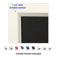 A-FRAME SIGN HOLDER HAS 16 x 24 SECURITY SIGN FRAMES with MITERED CORNERS