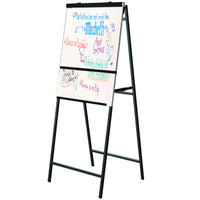 A-FRAME DRY ERASE EASEL DISPLAYS WITH WHITE ALUMINUM BOARD (FOLDING LEG POSTS)