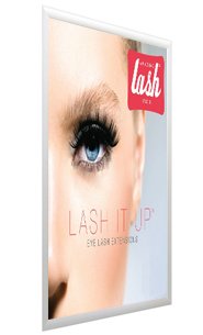 Amazing Lash 20" x 24" Silver Poster Snap Frames
