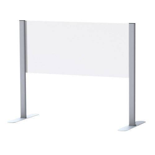 End Uprights for Acrylic Counter Cashier Shields | Acrylic Panels NOT Included