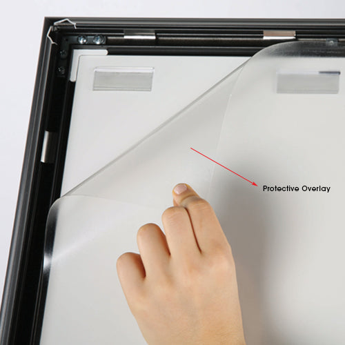 Acrylic Sign Holder 8.5 x 11 - Acrylic T Shape Table Top Display Stand Double Sided Bottom Load Portrait Style Menu Ad Frame. Perfect for