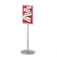 22x28 POSTER DISPLAY STAND (SHOWN in SILVER)
