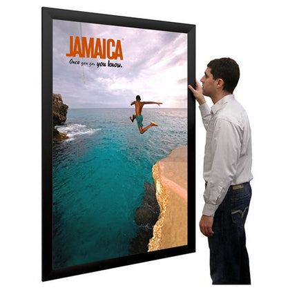 40x60 Extra Large Sign Frame  Economical Beveled Slide-In Metal Frame –  Displays4Sale