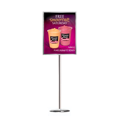 Poster Stands, Top Load 22x28 Steel Sign Stands