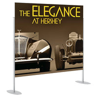 60 x 72 SEG Frame comes with 72" High Upright Posts | Tension Fabric Displays come Double Sided as well as in Portrait or Landscape Orientation