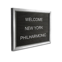 14x22 Changeable Letter Board Upscale Hospitality Wall Displays