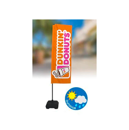 High Noon Mini Adjustable Outdoor Flag Banner Stand