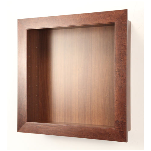 6 Pieces 8 x 8 Inches Shadow Box Frame Black Wood Shadow Boxes Display  Cases, 1.2 Inch Interior Depth Shadow Box for Wall and Tabletop Display  Ideal