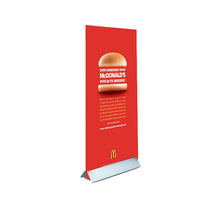 60" WIDE MODERN MOUNT POSTER DISPLAY (SHOWN in SILVER)