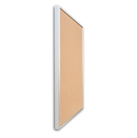 Access Cork Board™ 14" x 14" DEEP STYLE Open Face Designer 43 Metal Framed Bulletin Board