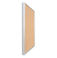 Access Cork Board™ 30" x 40" with Deep-Style, Open Face Designer Metal Framed Cork Bulletin Board in 5 Popular Finishes