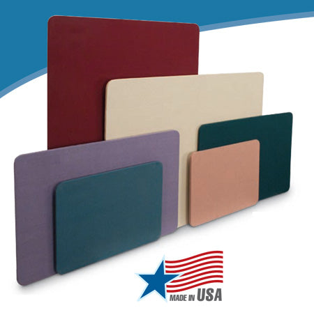 UNFRAMED 8.5x11 Fabric Cork Bulletin Boards | Rounded Corners + 10 Fabric Colors