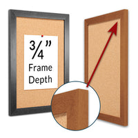 14x14 Wood Frame Profile #361 Has an Overall Frame Depth of 3/4"