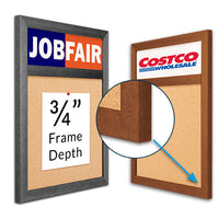 20x24 Wood Frame Profile #361 Has an Overall Frame Depth of 3/4"