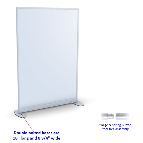 Portable Free Standing Banner Displays - 3' x 8' – Displays4Sale