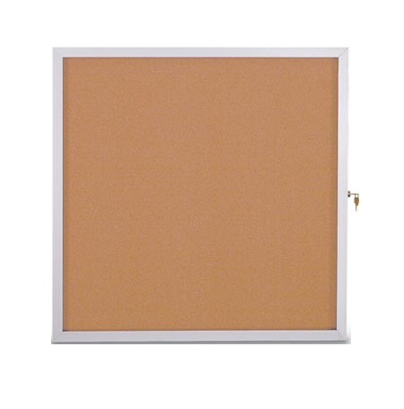 Super Slim Enclosed Bulletin Boards Indoor Display Case | 6 Sizes