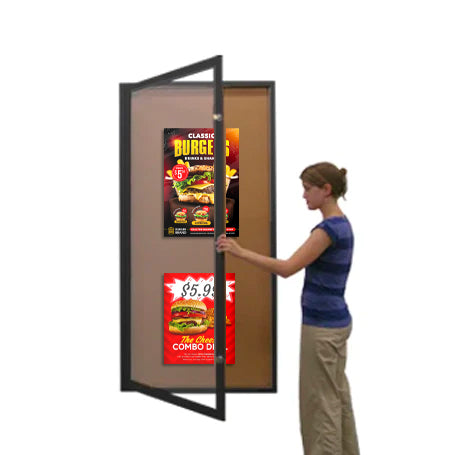Extra Large Outdoor Enclosed Bulletin Board Display Cases