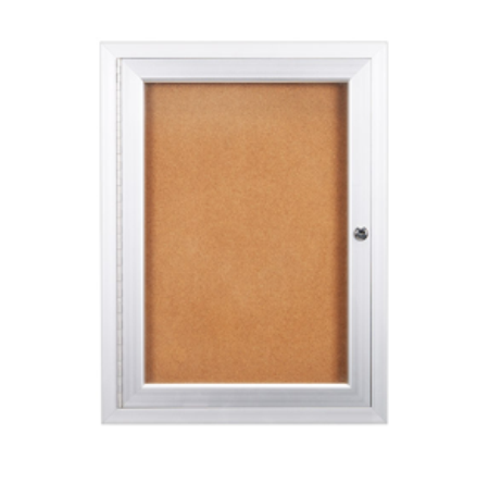 27 x 40 Indoor Enclosed Bulletin Boards with Light (Single Door)