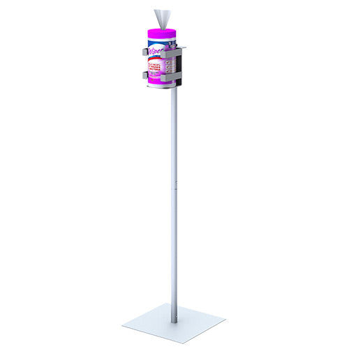 Sanitizing Wipe Dispenser Pedestal Stand 