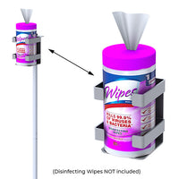 Sanitizing Wipe Dispenser Pedestal Stand 