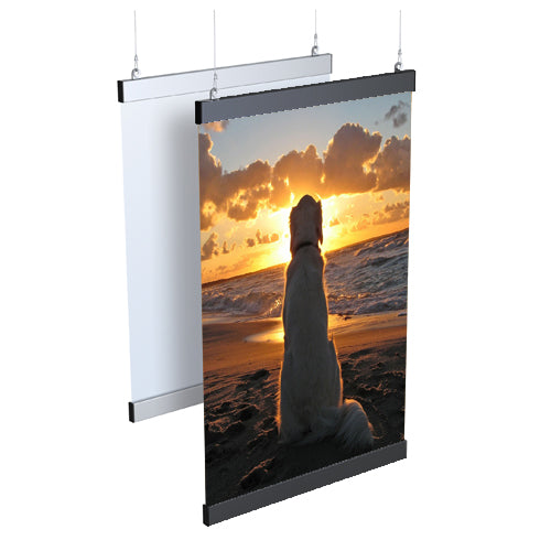 AVAILABLE IN SATIN SILVER OR MATTE BLACK FRAME FINISH