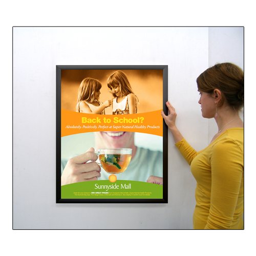 POSTER SNAP FRAMES 20x30 (SHOWN in BLACK)