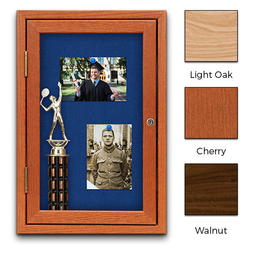 Value Line Memory Boxes 12 x 18 in Light Oak, Cherry, and Walnut Finishes