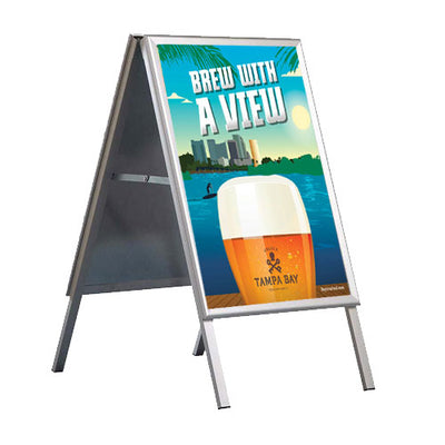 Value PLUS A-Board Slide-In Sign Holder (for 24” x 36” Posters)