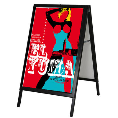 22x28 A-Frame Snap Frame Sidewalk Sign Holder for 22 x 28 Poster Sizes –  Displays4Sale