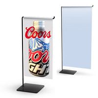 Wire CounterTop BannerStand Display Holds Poster Insert 6" x 13" Thick 