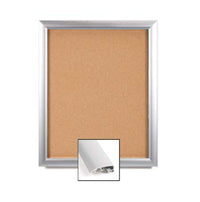 Extra Large 48 x 72 Super Wide-Face Enclosed Bulletin Cork Board SwingFrames