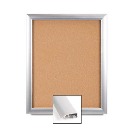Extra Large 48 x 60 Super Wide-Face Enclosed Bulletin Cork Board SwingFrames