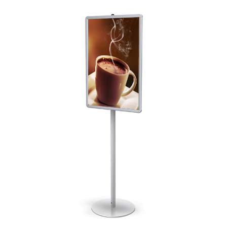22x28 Modern Poster Display Top Load Sign Stand (Single Sided)