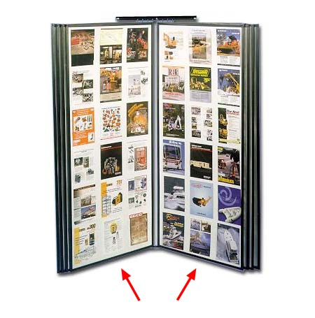 Swinging Multi-Panel Photo Wall Displays Large Sizes Free Shipping ...