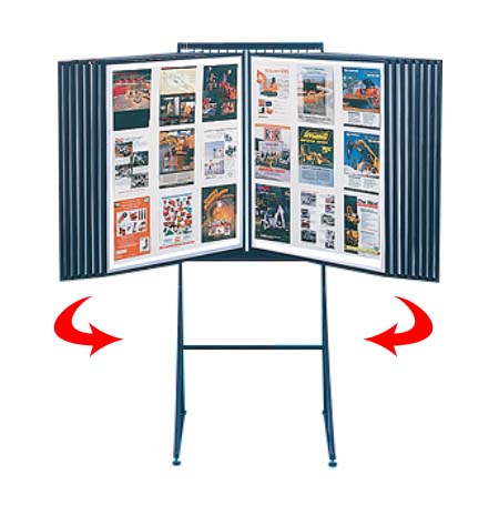 Free Standing Swing Panel Photo Art Displays – Displays4Sale